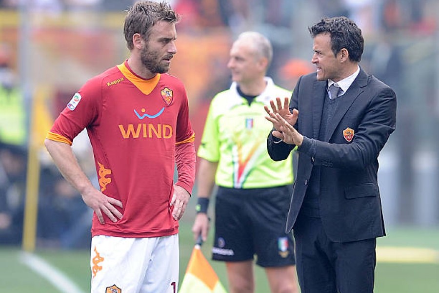 De Rosso e Luis Enrique alla Roma