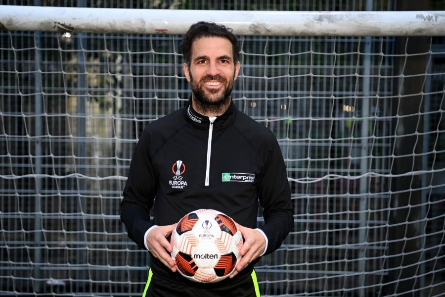 Fàbregas all'evento Uefa