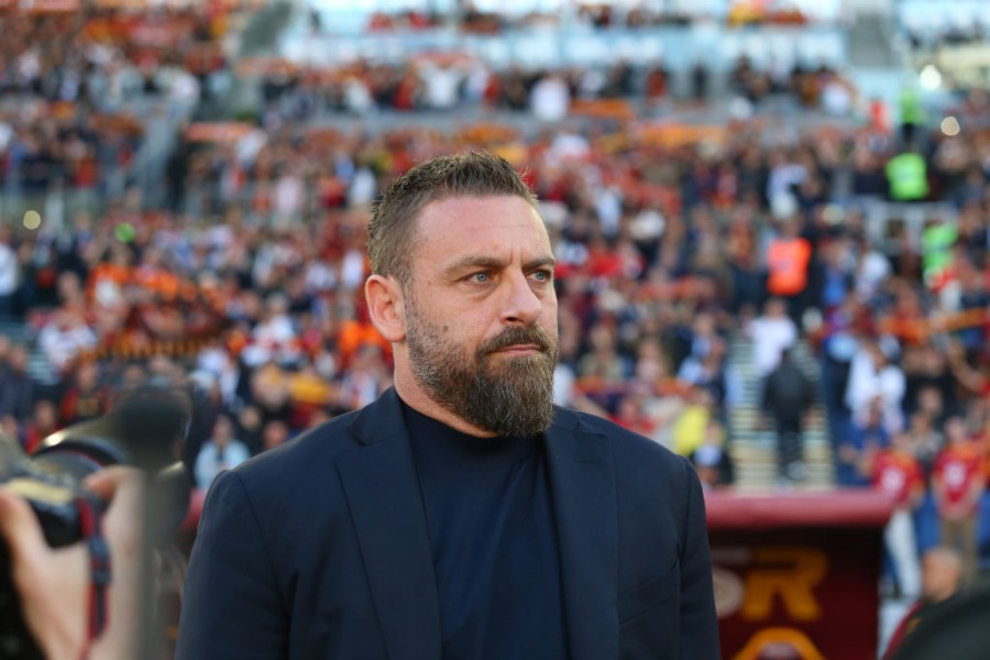 De Rossi durante una partita della Roma