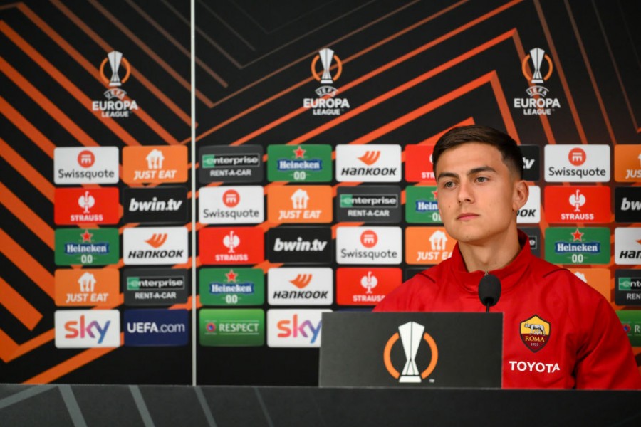 Paulo Dybala in conferenza stampa