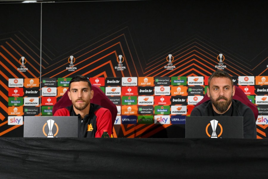 Pellegrini e De Rossi in conferenza stampa