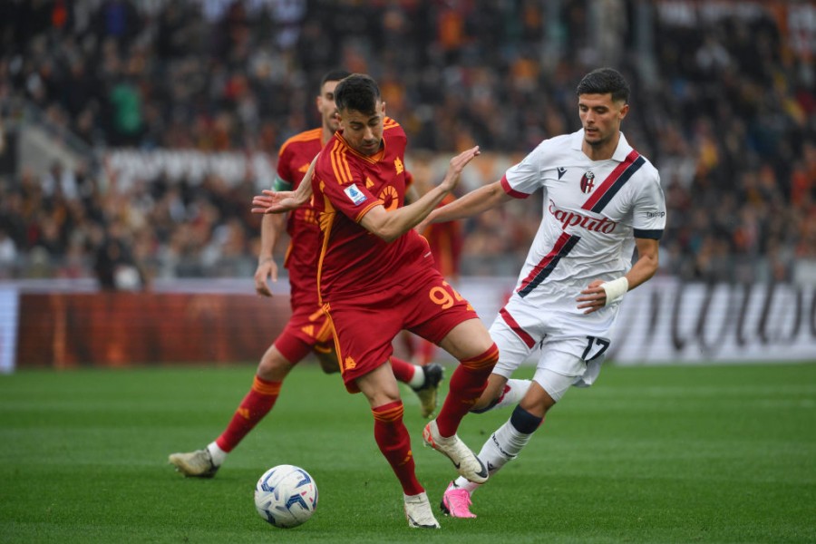 Stephan El Shaarawy in azione con la maglia della Roma