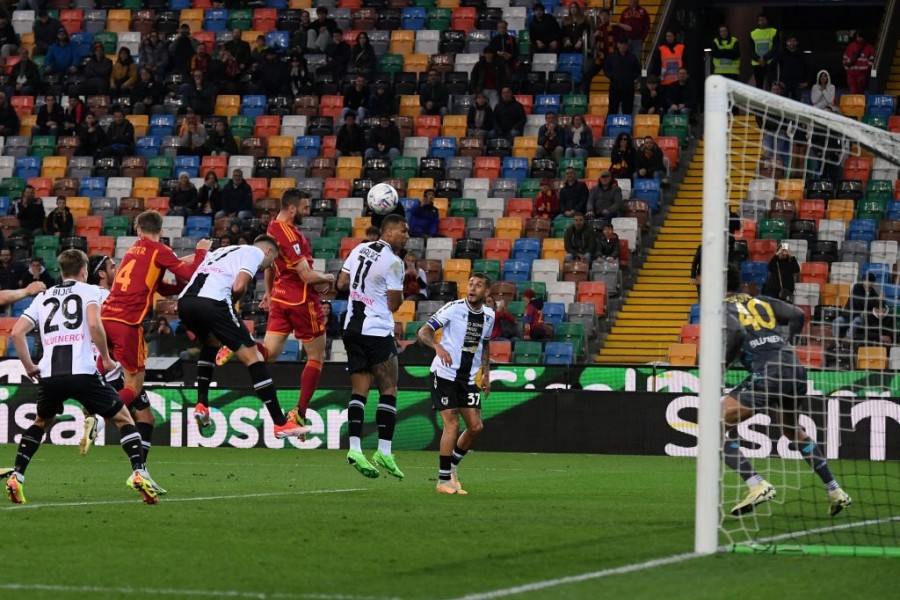Cristante segna il gol decisivo a Udine