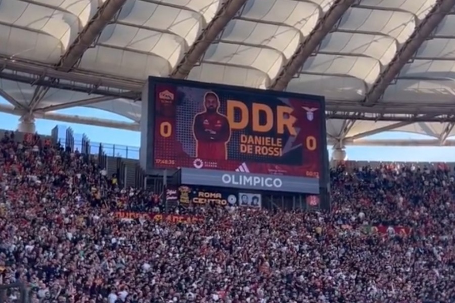 L'Olimpico durante Roma-Lazio