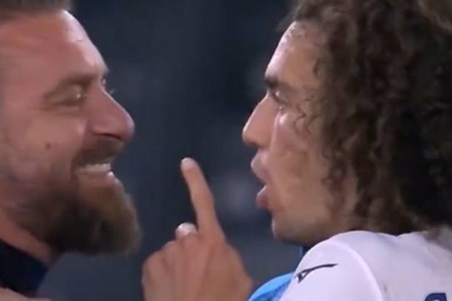 De Rossi e Guendouzi a fine partita