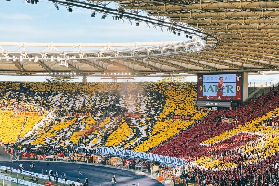 La scenografia della Curva Sud