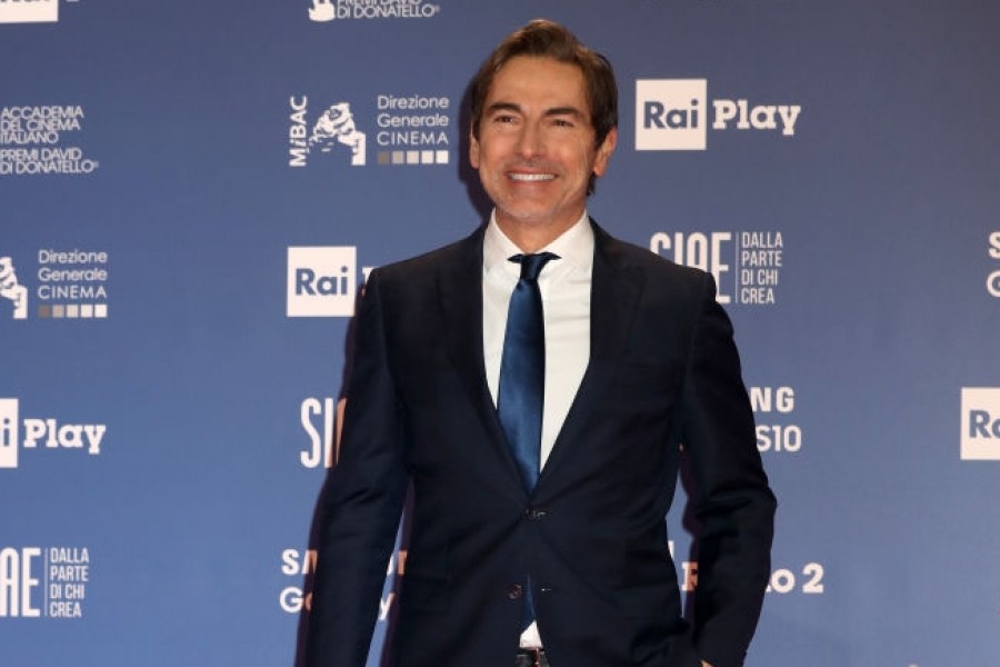 Il noto conduttore televisivo Marco Liorni