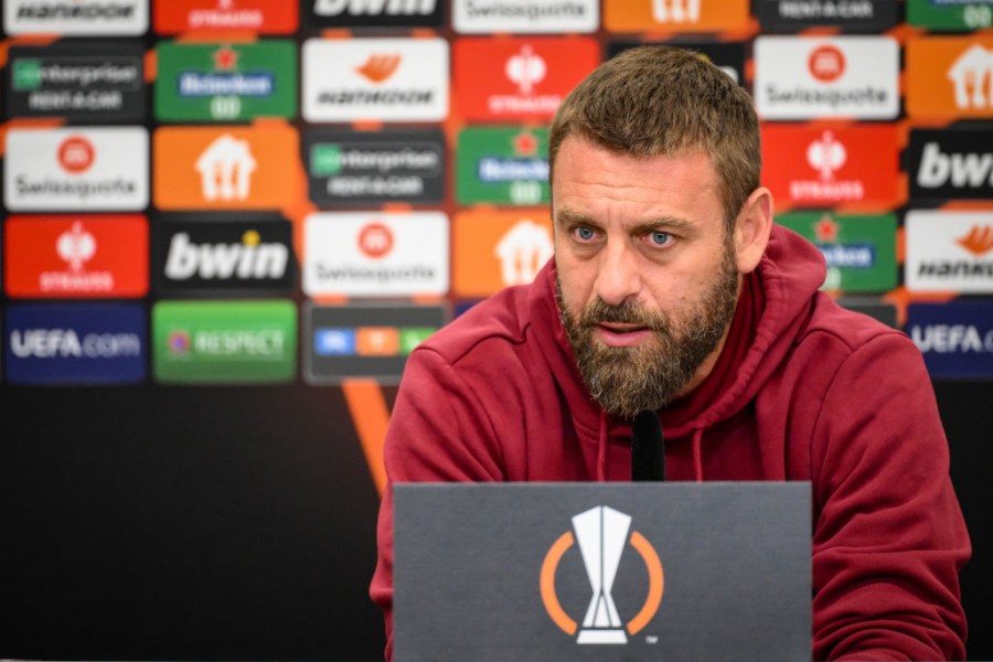Daniele De Rossi in conferenza stampa