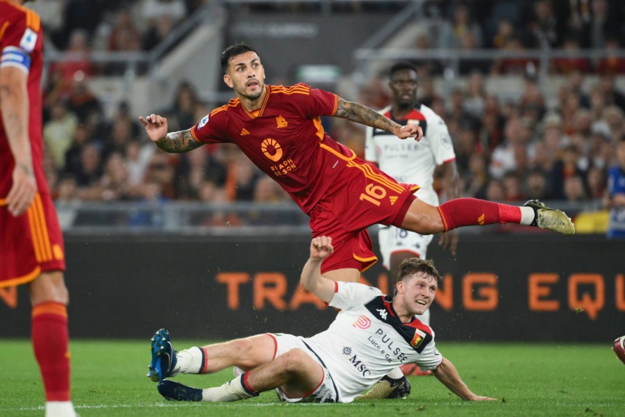 Paredes in azione contro il Genoa