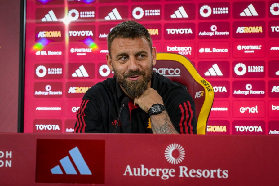 De Rossi in conferenza stampa