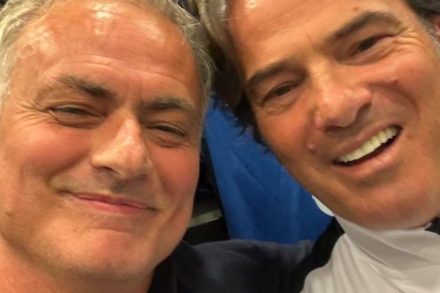 Mourinho e Fernando Couto