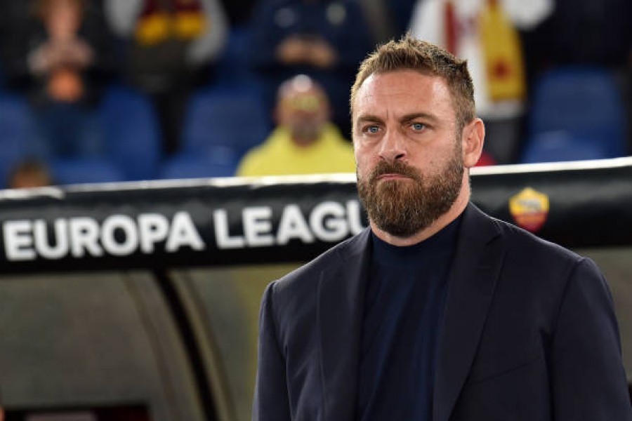 De Rossi durante Roma-Bayer