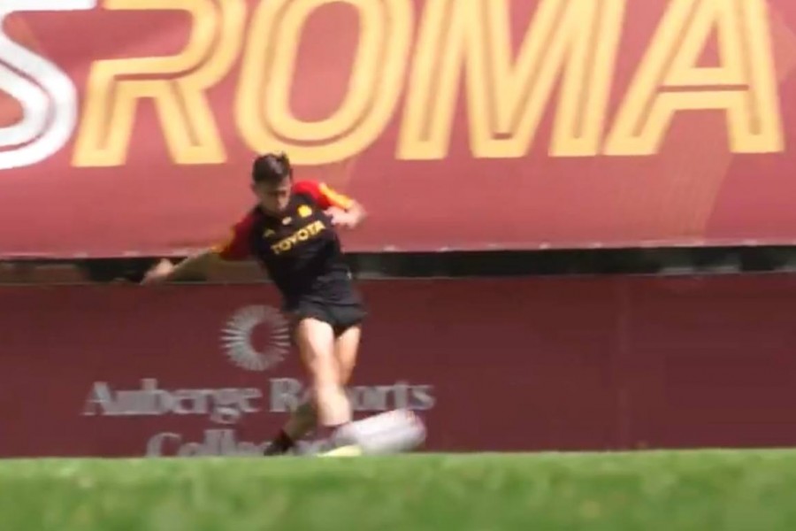 Paulo Dybala a Trigoria