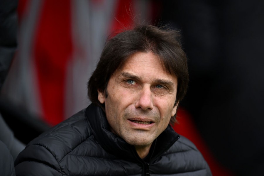 Conte durante una partita