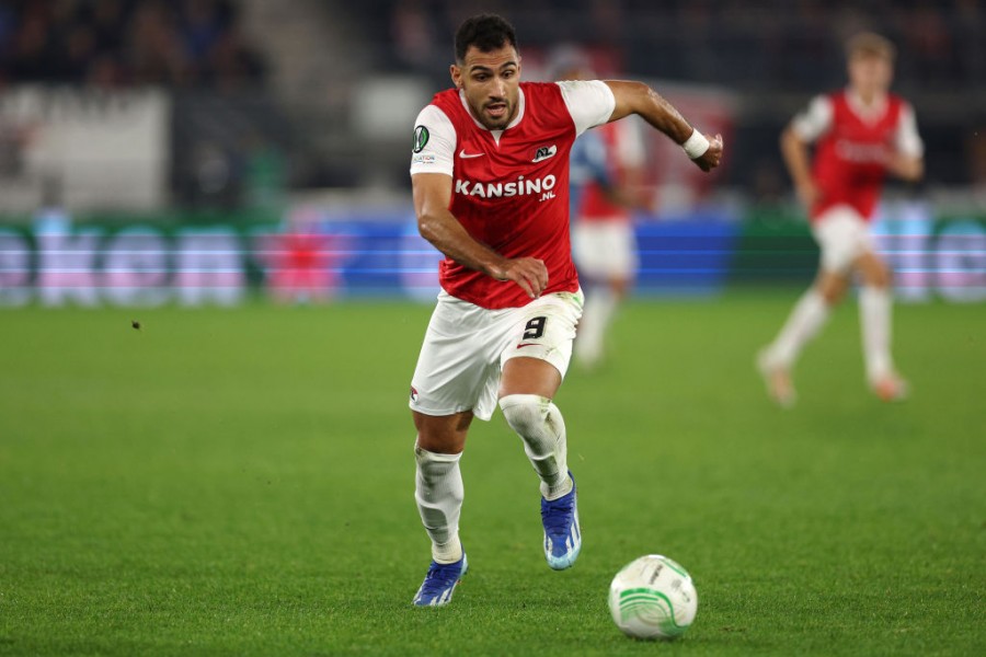 Pavlidis in azione con la maglia dell'AZ