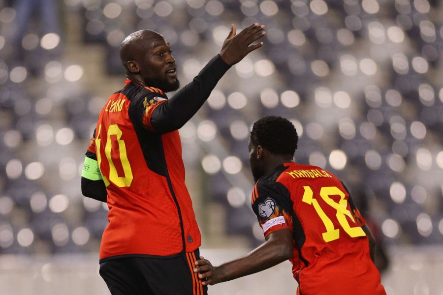 Lukaku in campo col Belgio
