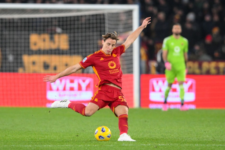 Bove in campo con la Roma