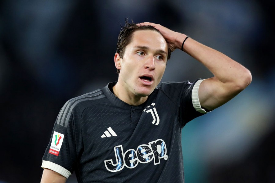 Chiesa in campo con la Juventus