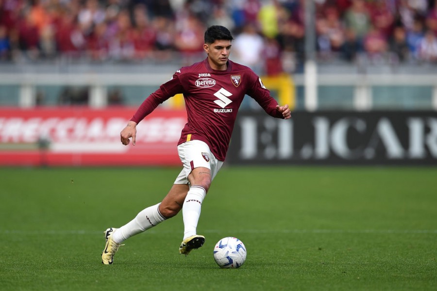 Bellanova in campo con la maglia del Torino