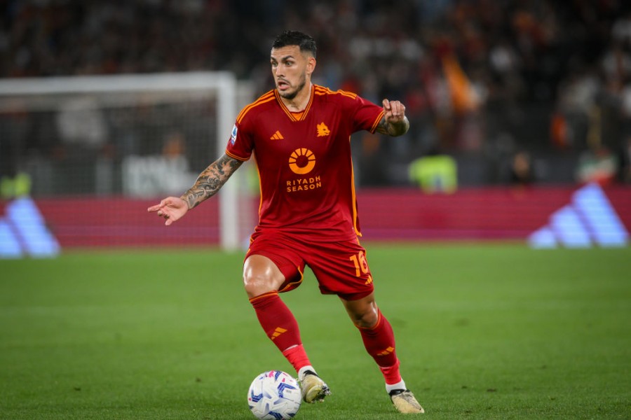 Leandro Paredes in maglia giallorossa