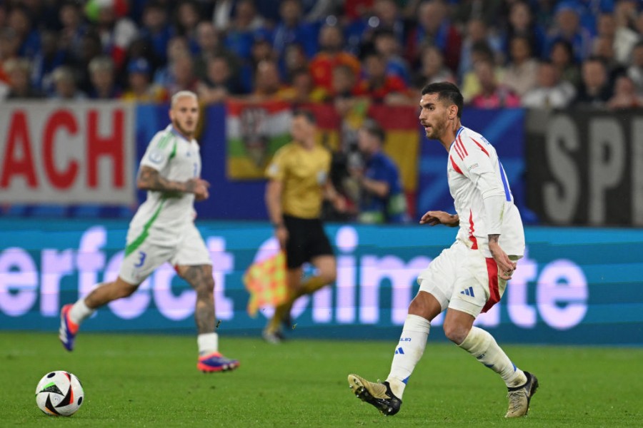 Pellegrini in campo con l'Italia