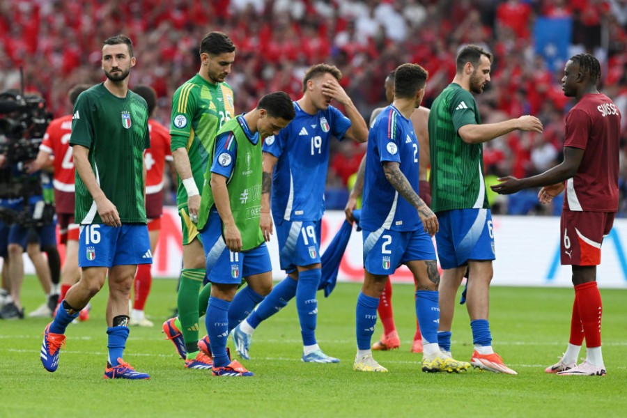 Tutta la delusione degli azzurri nel post Svizzera-Italia