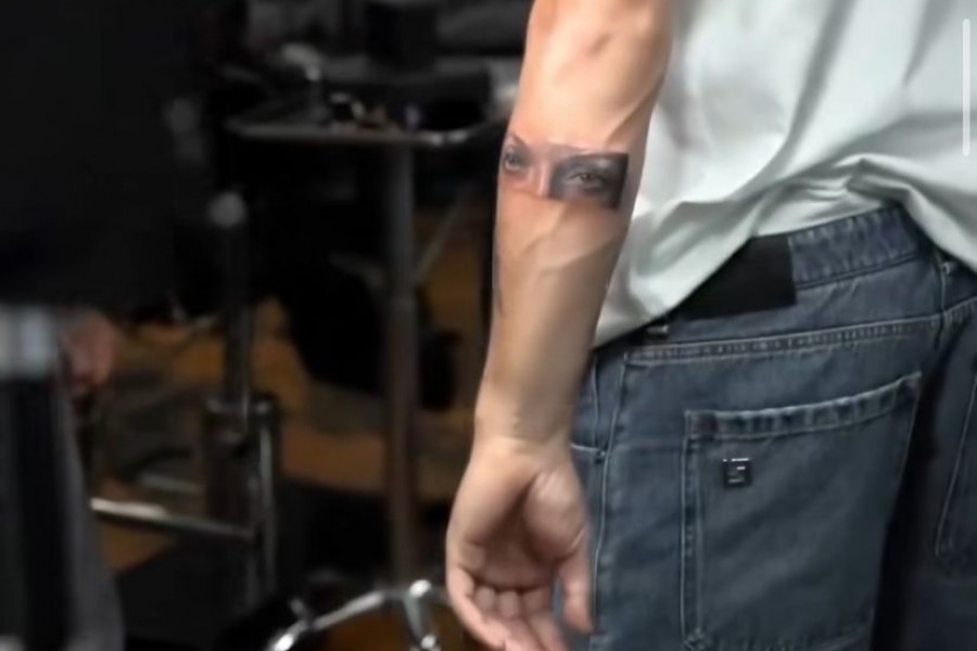 Il tatuaggio di Dybala per Oriana Sabatini