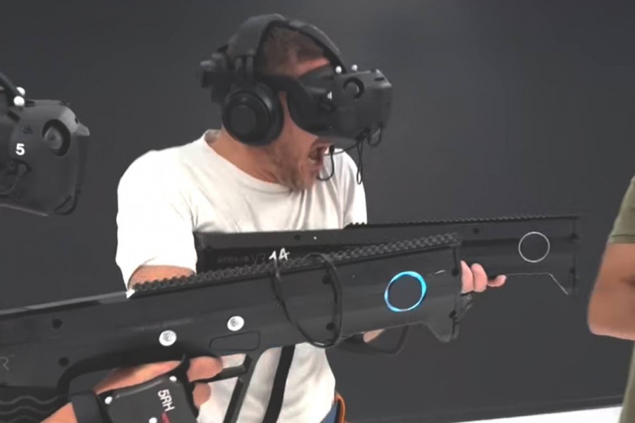 Totti all'Avatar VR