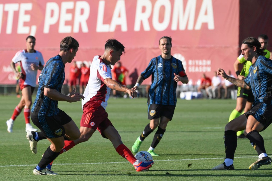 Paulo Dybala nel match tra Roma e Latina