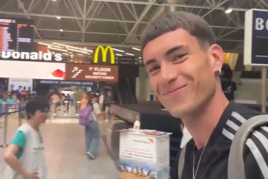 Soulé all'aeroporto di Torino