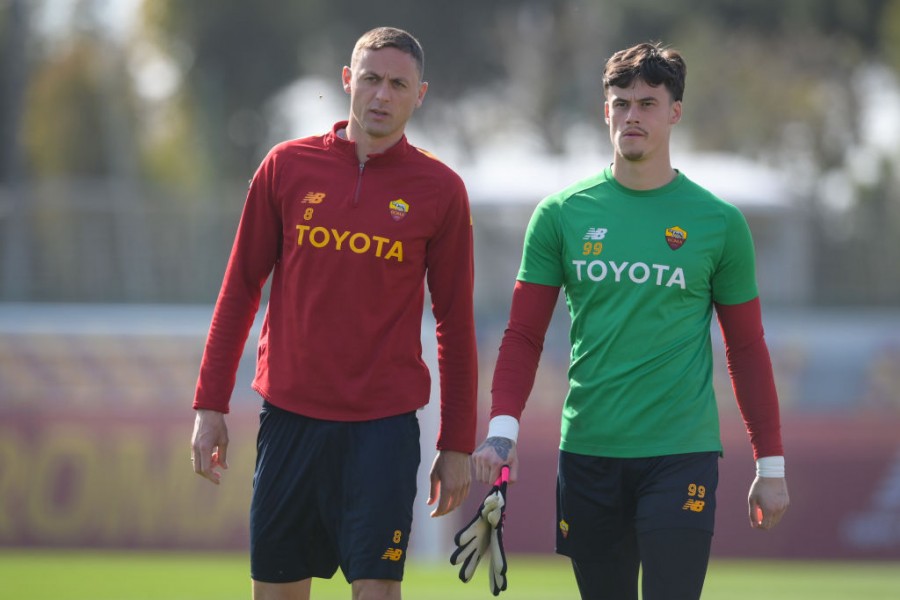 Nemanja Matic e Mile Svilar