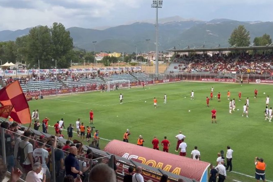 I tifosi al Manlio Scopigno