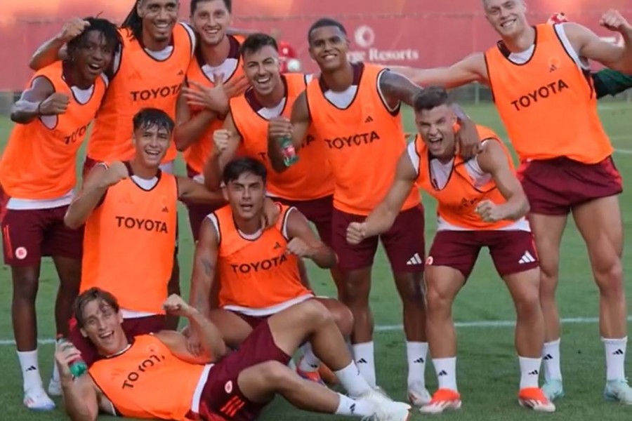 Dovbyk dopo il primo allenamento con la Roma