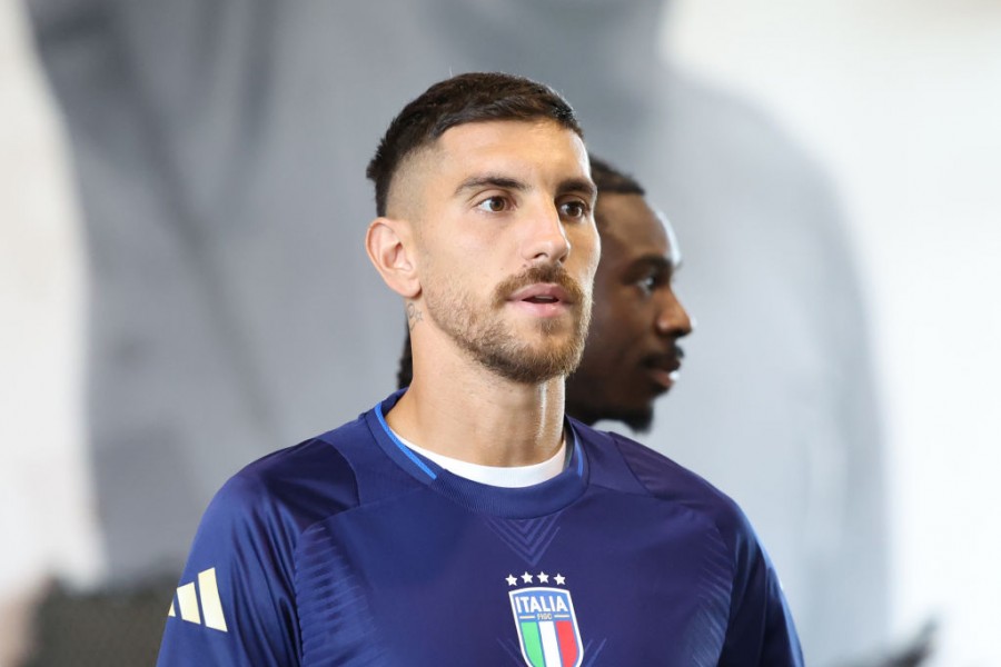 Lorenzo Pellegrini a Coverciano