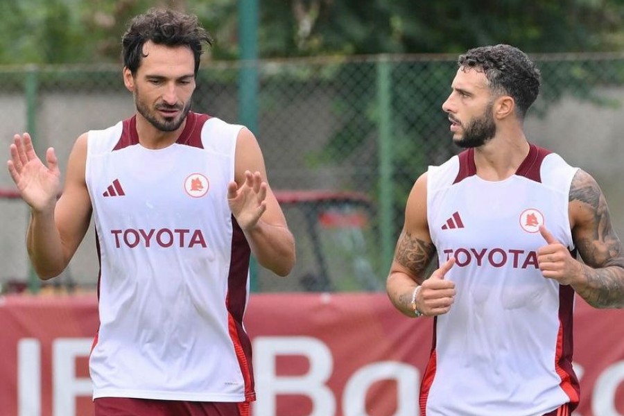 Hermoso e Hummels a Trigoria