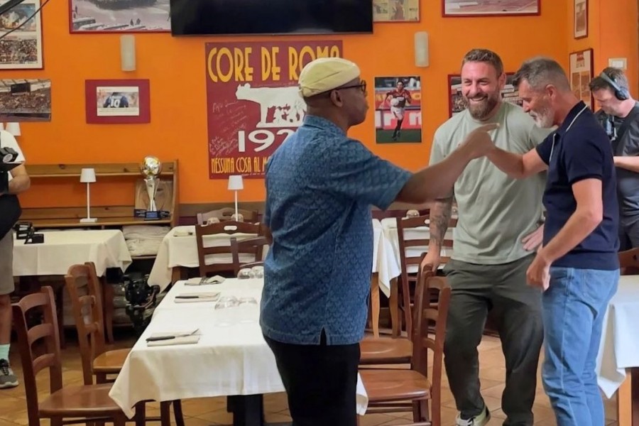 L'incontro tra De Rossi e Keane