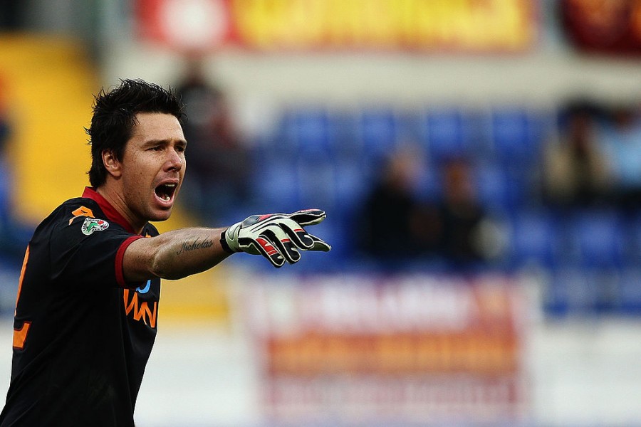 Alexander Doni ha totalizzato 200 partite con la Roma