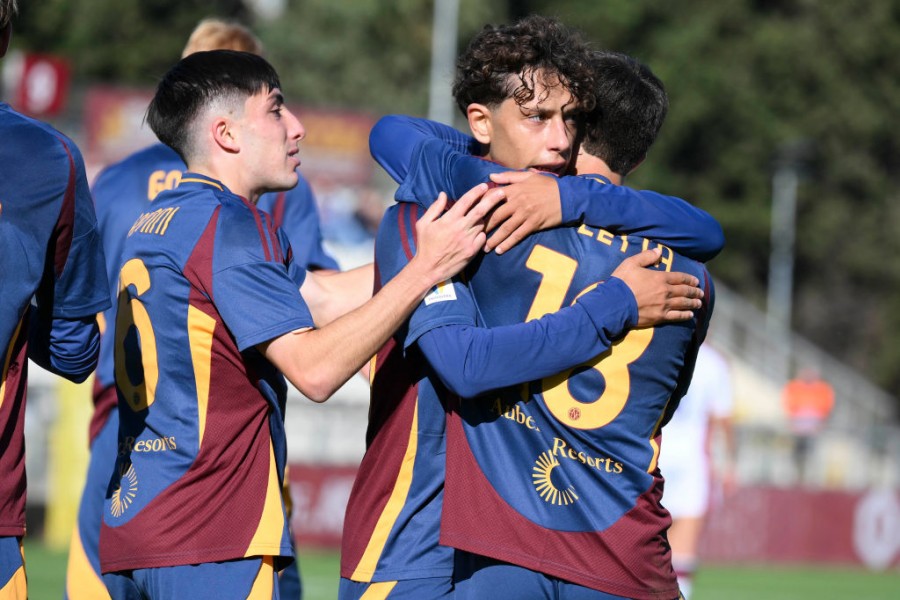 L'esultanza di Federico Coletta dopo la rete col Genoa