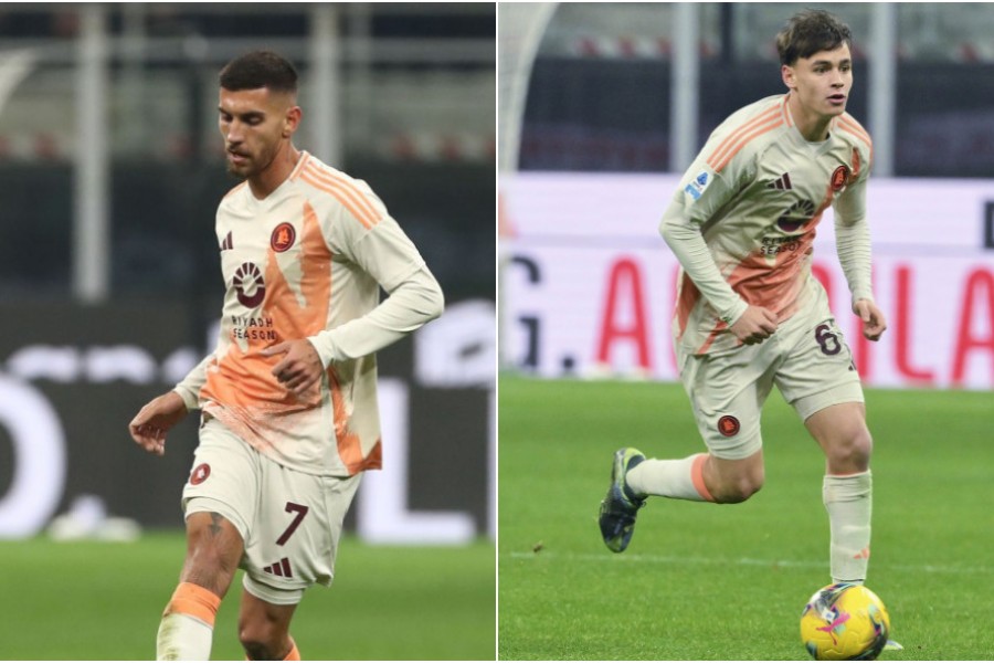 Lorenzo Pellegrini e Niccolò Pisilli
