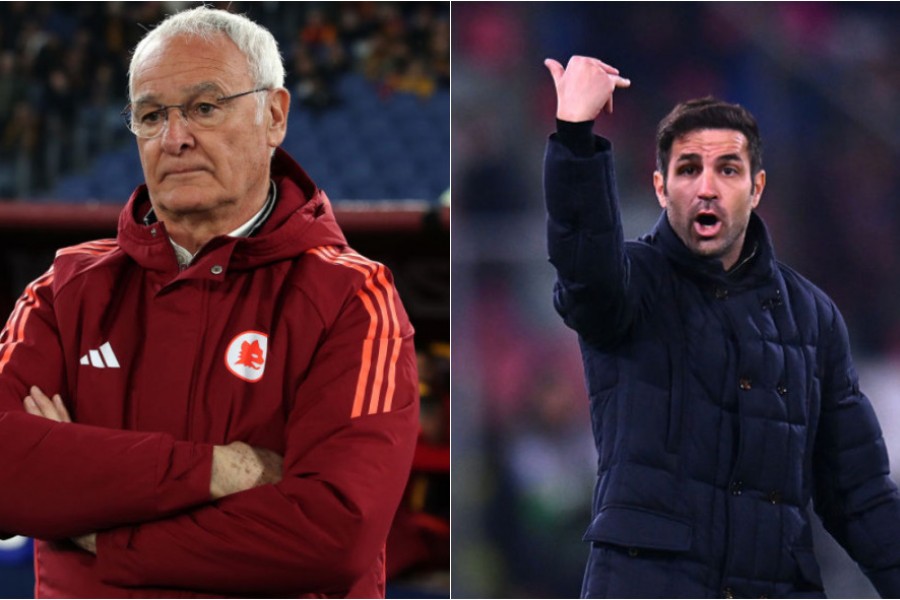 Claudio Ranieri e Cesc Fabregas, rispettivamente 73 e 37 anni