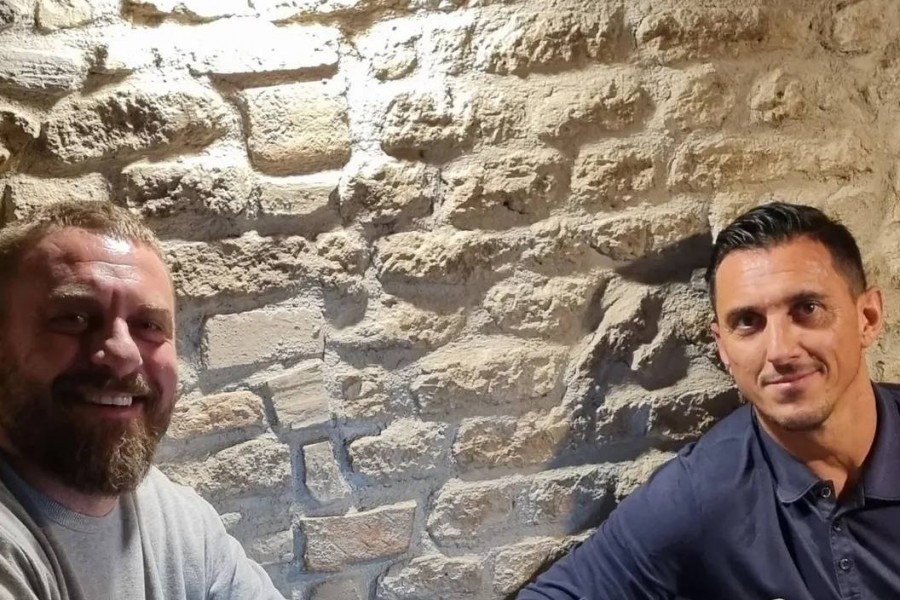 Burdisso e De Rossi insieme 