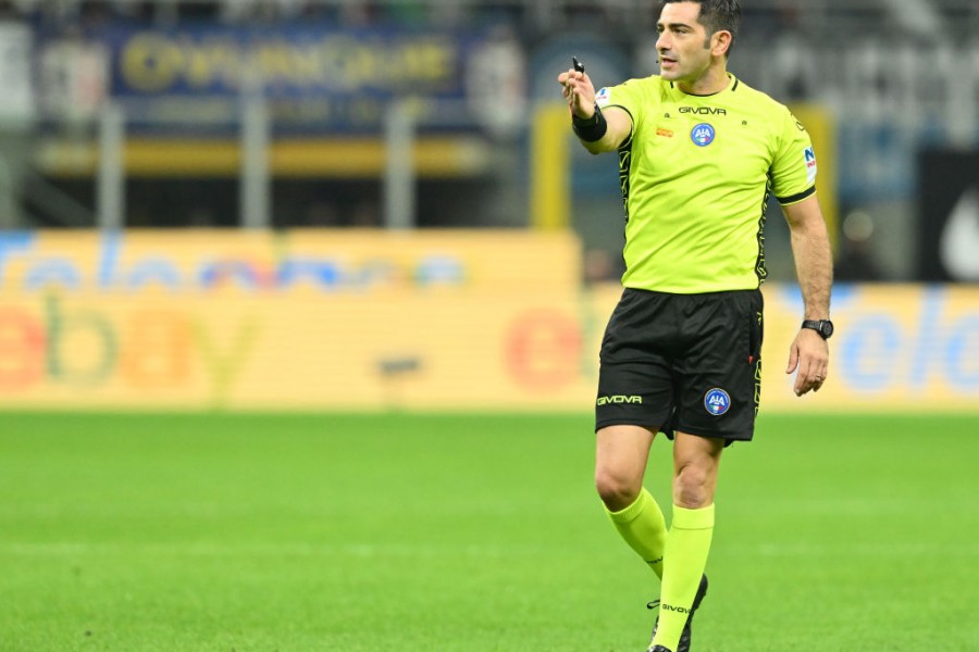 Fabio Maresca in occasione di inter-Roma 