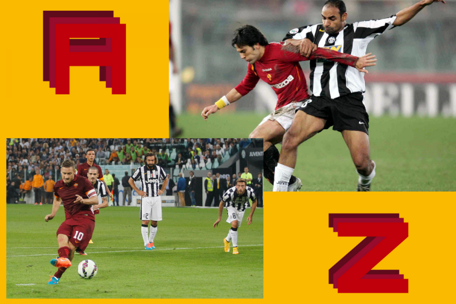 L'alfabeto di Roma-Juventus