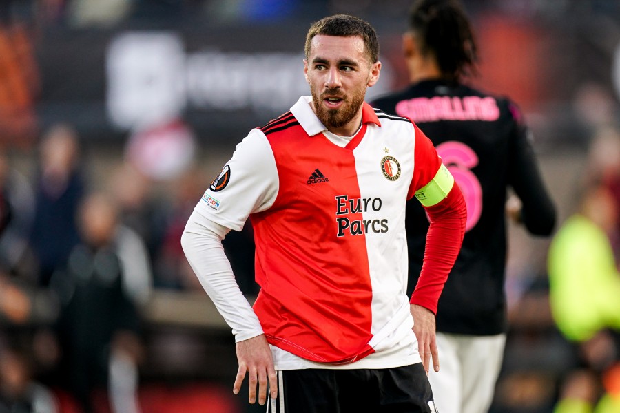Orkun Kocku durante una partita