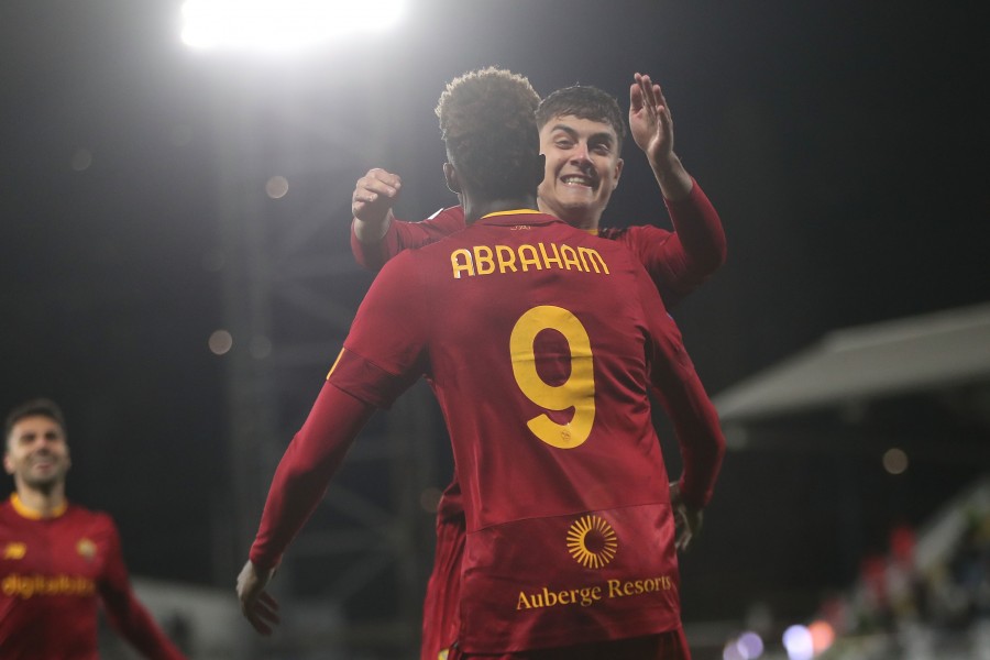 Dybala e Abraham Spezia-Roma