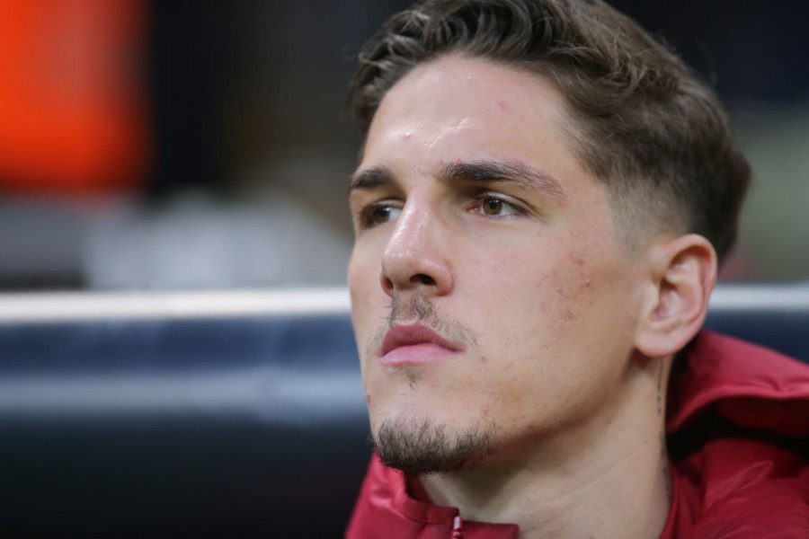 Nicolò Zaniolo durante una partita del Galatasaray