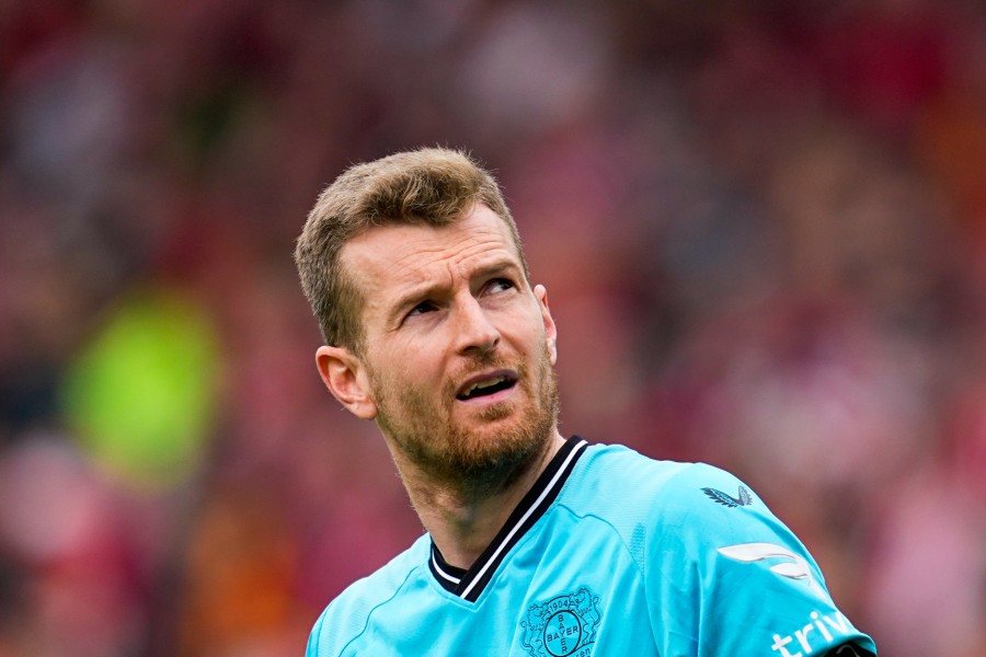 Lukas Hradecky, portiere del Leverkusen