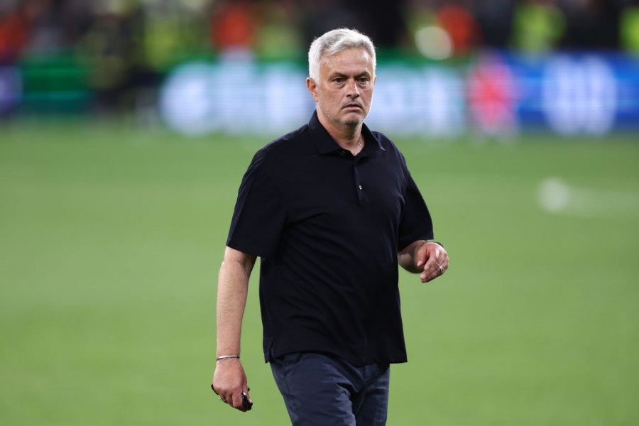 José Mourinho dopo Siviglia-Roma