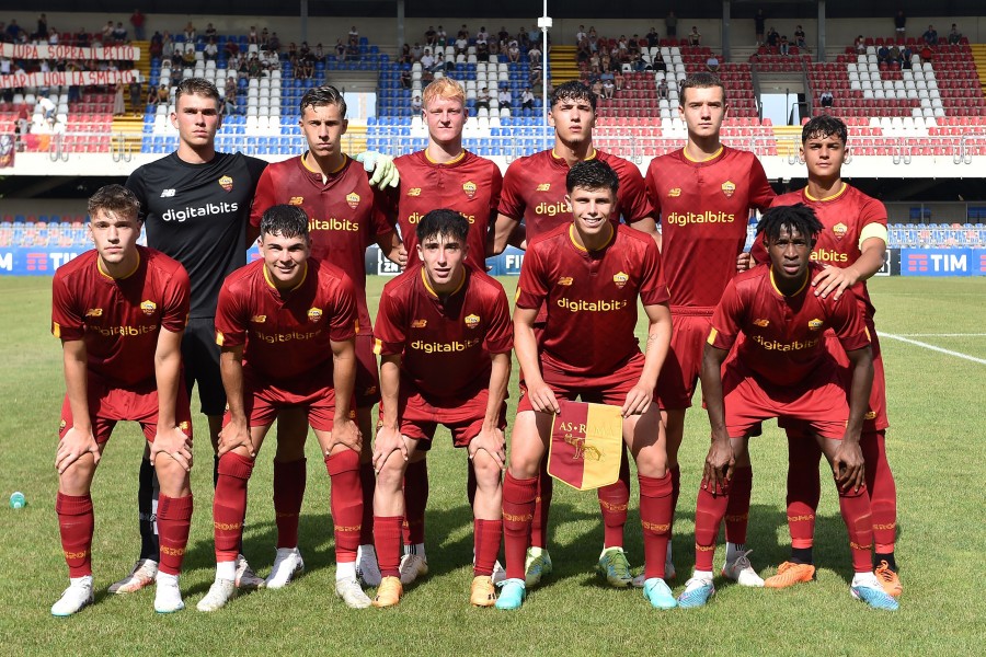 La Roma Under 17 prima della semifinale