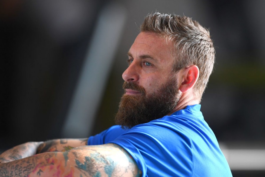 Daniele De Rossi durante un allenamento della Spal